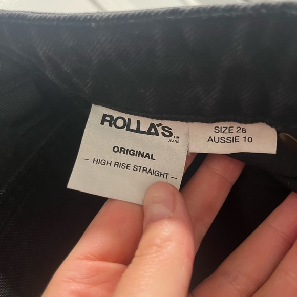 Rollas High Rise Straight - Picture 4 of 5